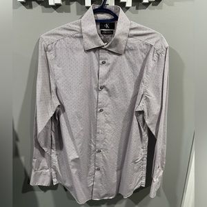 Men’s Calvin Klein Pattern Dress Shirt